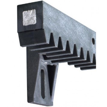 Пластиковая зубчатая рейка для откатных ворот-1