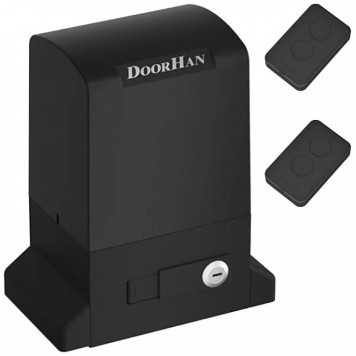 Комплект привода для откатных ворот DoorHan SLIDING 1300PRO + с 2-мя пультами-0