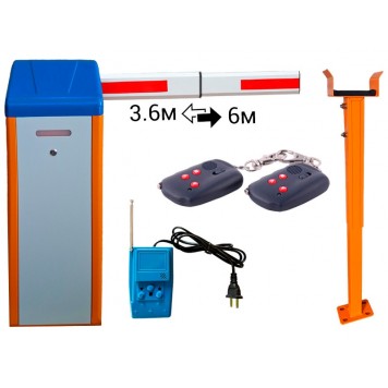 Автоматический шлагбаум WeJoin WJDZE-BL (стрела до 6 метров)-0