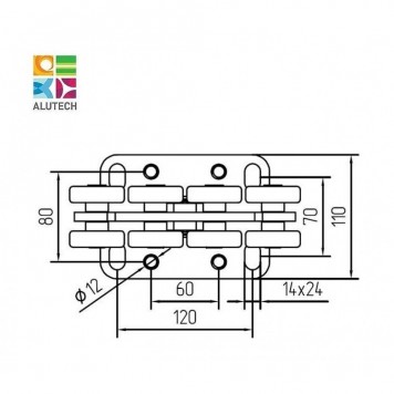 Опора роликовая SGN.01.150 (стальные ролики)-4