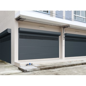 Рольставни из одностенного экструдированного профиля RHE56M, RHE56GM-0