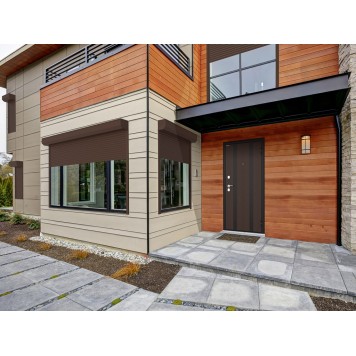 Рольставни взломостойкие из экструдированного профиля RHE45M-0