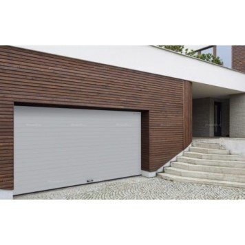 Гаражные ворота с пружинами растяжения RSD01BIW-0